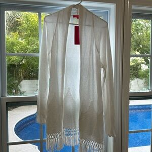 Lilly Pulitzer Tatum Cardigan with beautiful fringe